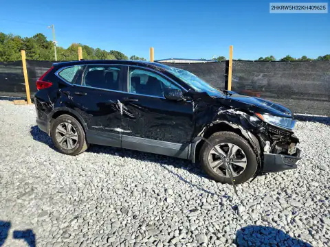 2HKRW5H32KH409625 — 2019 Honda CR-V, фото 4 с аукциона Copart, Переворот