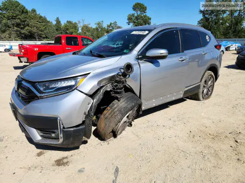 2HKRW2H93LH606503 — 2020 Honda CR-V, Передняя часть, фото до ремонта
