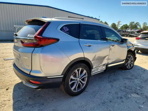 2020 Honda Cr-V Touring VIN 2HKRW2H93LH606503 фото 3