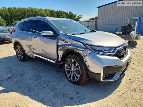 2020 Honda Cr-V Touring VIN 2HKRW2H93LH606503 фото 4