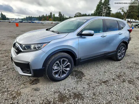 2HKRW2H84LH658505 — 2020 Honda CR-V, Задняя часть, фото до ремонта