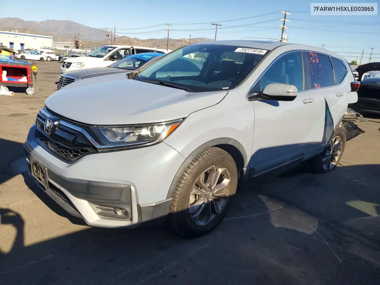 7FARW1H5XLE003865 Honda CR-V 2020 — повреждение Задняя часть, фото до ремонта