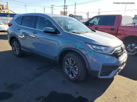 7FARW1H5XLE003865 — 2020 Honda CR-V, фото 4 с аукциона Copart, Задняя часть