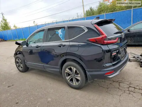 2HKRW2H27MH221644 — 2021 Honda CR-V, фото 2 с аукциона Copart, Передняя часть