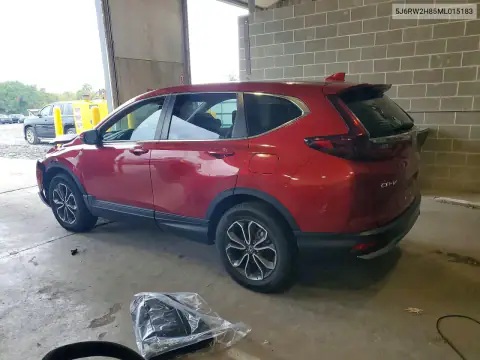5J6RW2H85ML015183 — 2021 Honda CR-V, фото 2 с аукциона Copart, Передняя часть