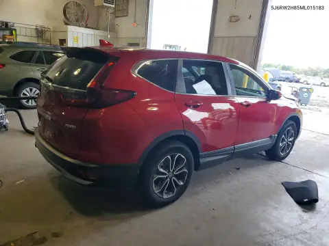 5J6RW2H85ML015183 — 2021 Honda CR-V, фото 3 с аукциона Copart, Передняя часть