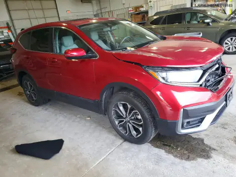 5J6RW2H85ML015183 — 2021 Honda CR-V, фото 4 с аукциона Copart, Передняя часть