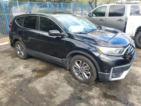 2021 Honda Cr-V Ex VIN 2HKRW1H50MH421012 фото 4