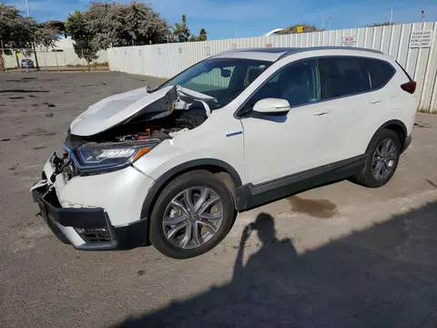5J6RT6H91NL036137 — 2022 Honda CR-V, Передняя часть (Front End), фото до ремонта