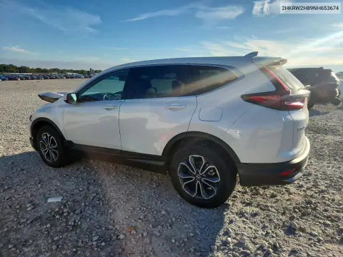 2022 Honda Cr-V VIN 2HKRW2H89NH653674 фото 2