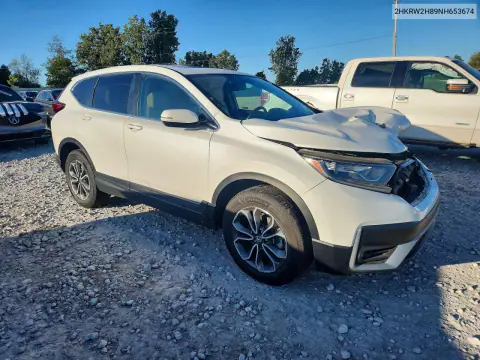 2022 Honda Cr-V VIN 2HKRW2H89NH653674 фото 4
