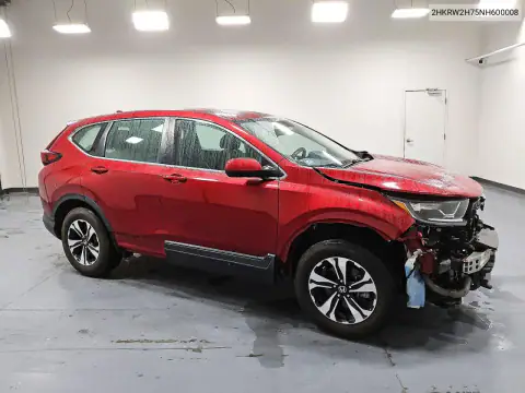 2HKRW2H75NH600008 — 2022 Honda CR-V, фото 4 с аукциона Copart 20.10.2026, Передняя часть