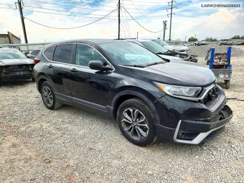 5J6RW2H89NA008833 — 2022 Honda CR-V, фото 4 с аукциона Copart, Передняя часть