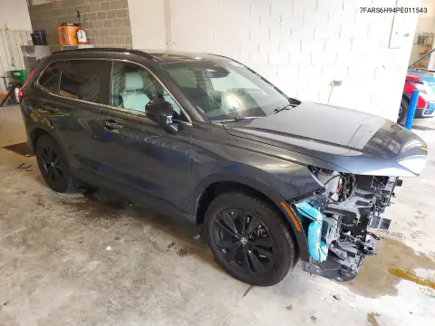 7FARS6H94PE011543 — 2023 Honda CR-V, фото 4 с аукциона Copart, Передняя часть