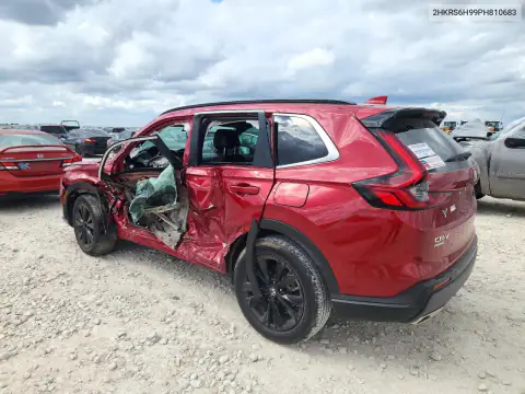 2HKRS6H99PH810683 — 2023 Honda CR-V, фото 2 с аукциона Copart, Боковая часть