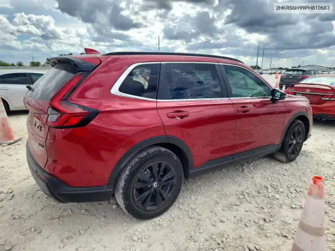 2HKRS6H99PH810683 — 2023 Honda CR-V, фото 3 с аукциона Copart, Боковая часть