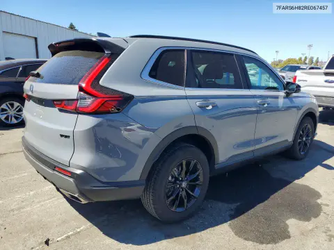 2024 Honda Cr-V Sport-L VIN 7FARS6H82RE067457 фото 3