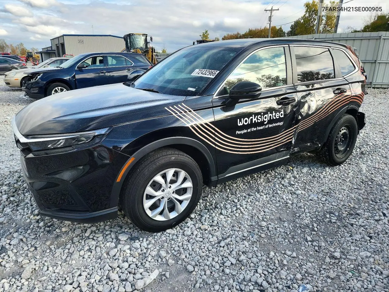 7FARS4H21SE000905 Honda CR-V 2025 — повреждение Задняя часть, фото до ремонта