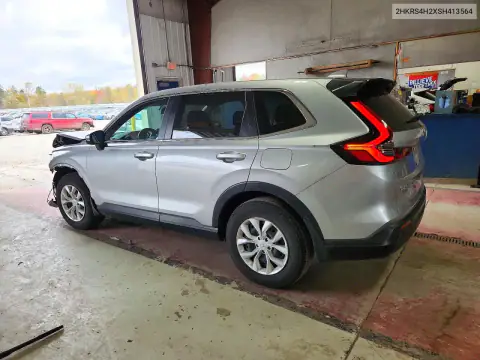 2HKRS4H2XSH413564 — 2025 Honda CR-V, фото 2 с аукциона Copart, Передняя часть