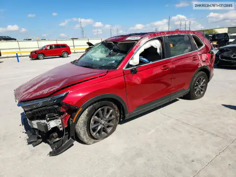 2HKRS3H78TH312885 — 2026 Honda CR-V, Опрокидывание, фото до ремонта