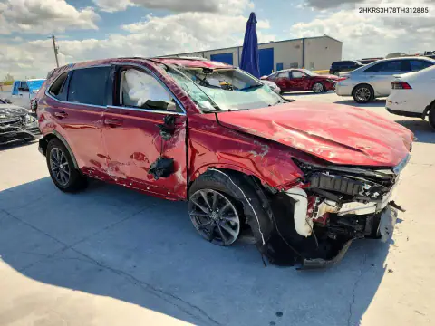 2HKRS3H78TH312885 — 2026 Honda CR-V, фото 4 с аукциона Copart, Опрокидывание