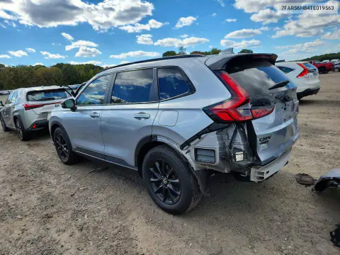 2026 Honda Cr-V Sport-L VIN 7FARS6H84TE019563 фото 2
