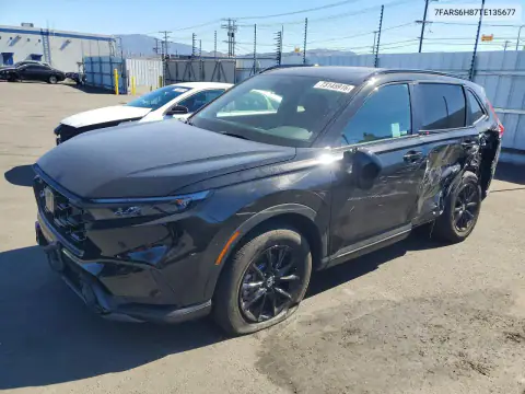 7FARS6H87TE135677 — 2026 Honda CR-V, Боковая часть, фото до ремонта