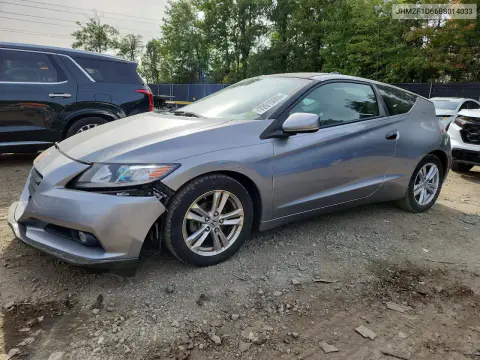 JHMZF1D66BS014033 — 2011 Honda CR-Z, Передняя часть, фото до ремонта