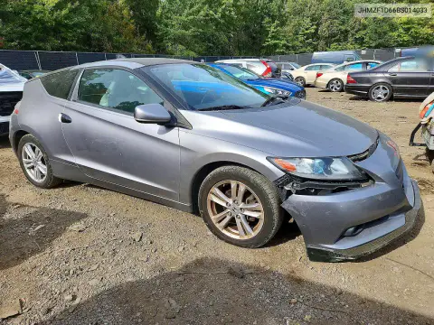 2011 Honda Cr-Z Ex VIN JHMZF1D66BS014033 фото 4