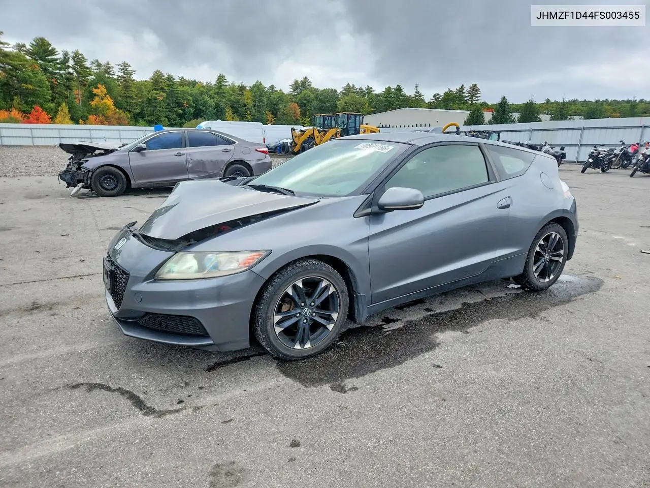 2015 Honda Cr-Z VIN JHMZF1D44FS003455 фото 1