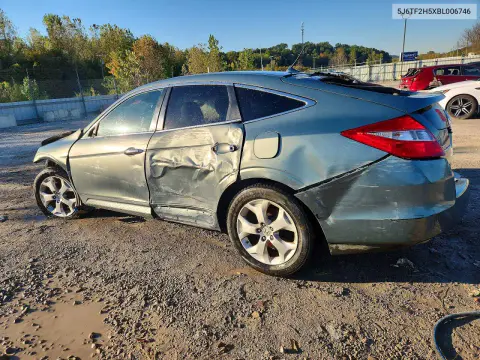 2011 Honda Accord Crosstour Exl VIN 5J6TF2H5XBL006746 фото 2