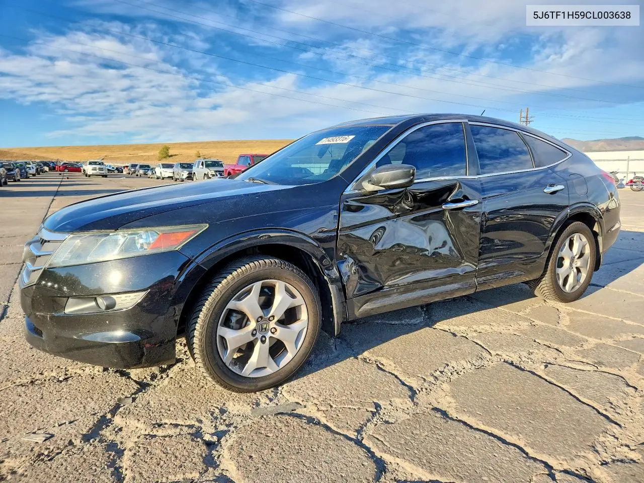 2012 Honda Crosstour Exl VIN 5J6TF1H59CL003638 фото 1