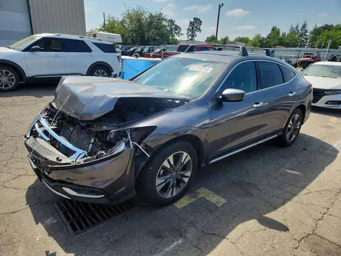 5J6TF2H56FL001324 — 2015 Honda Crosstour, Передняя часть (Front End), фото до ремонта