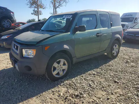 5J6YH28504L022537 — 2004 Honda Element, Передняя часть (Front End), фото до ремонта