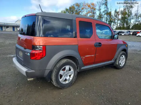2005 Honda Element Ex VIN 5J6YH286X5L031594 фото 3