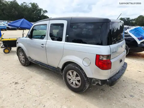 2006 Honda Element Ex VIN 5J6YH28776L013550 фото 2
