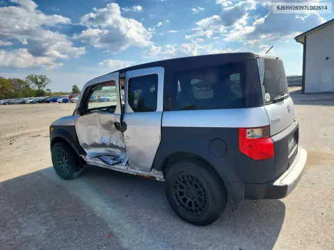 2007 Honda Element Lx VIN 5J6YH28397L002614 фото 2