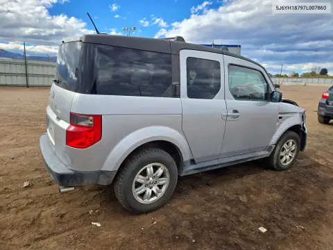 5J6YH18797L007860 — 2007 Honda Element, фото 3 с аукциона Copart, Передняя часть