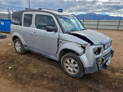 5J6YH18797L007860 — 2007 Honda Element, фото 4 с аукциона Copart, Передняя часть
