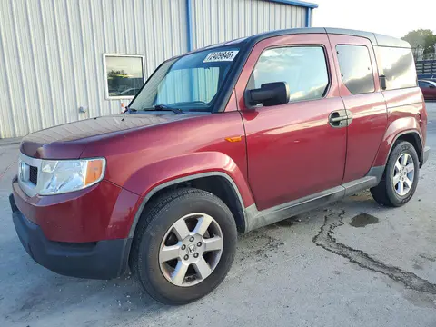 5J6YH28749L005393 — 2009 Honda Element, Передняя часть, фото до ремонта