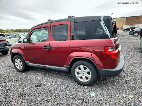 5J6YH2H78AL007782 — 2010 Honda Element, фото 2 с аукциона Copart, Верхняя часть / Крыша