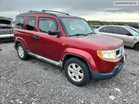 5J6YH2H78AL007782 — 2010 Honda Element, фото 4 с аукциона Copart, Верхняя часть / Крыша