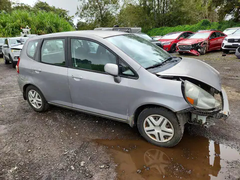2007 HONDA FIT VIN JHMGD38417S042556 фото 4