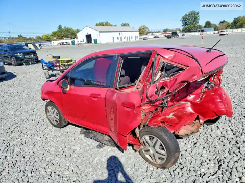 JHMGD37498S023062 — 2008 Honda Fit, фото 2 с аукциона Copart, Повреждения со всех сторон