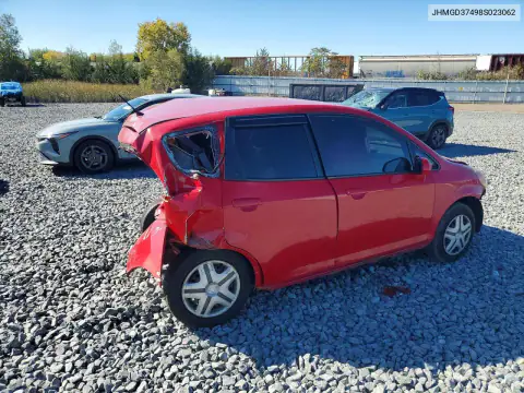 JHMGD37498S023062 — 2008 Honda Fit, фото 3 с аукциона Copart, Повреждения со всех сторон