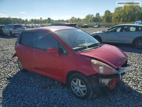 JHMGD37498S023062 — 2008 Honda Fit, фото 4 с аукциона Copart, Повреждения со всех сторон