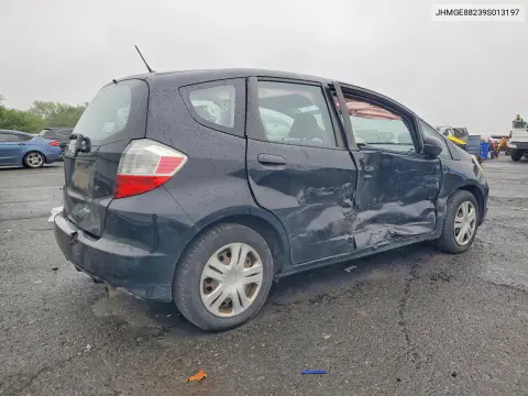 2009 Honda Fit VIN JHMGE88239S013197 фото 3