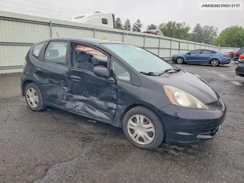 2009 Honda Fit VIN JHMGE88239S013197 фото 4