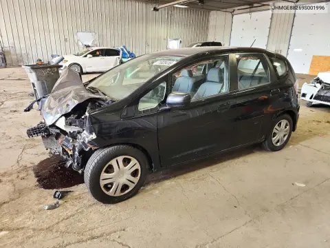 JHMGE88269S001996 — 2009 Honda Fit, Передняя часть, фото до ремонта