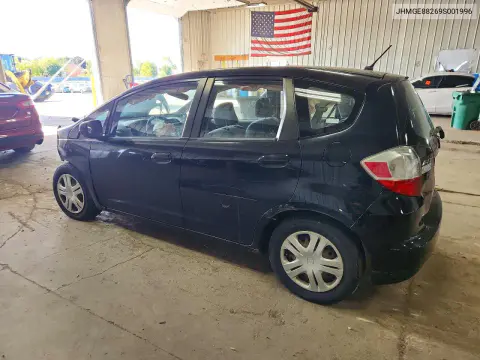 2009 Honda Fit VIN JHMGE88269S001996 фото 2